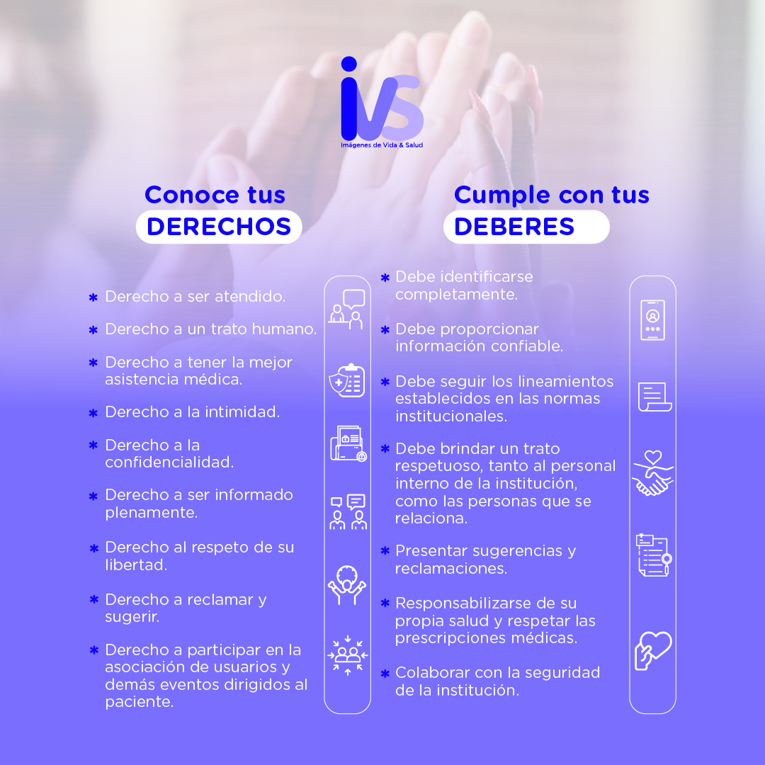 Derechos y deberes de los pacientes